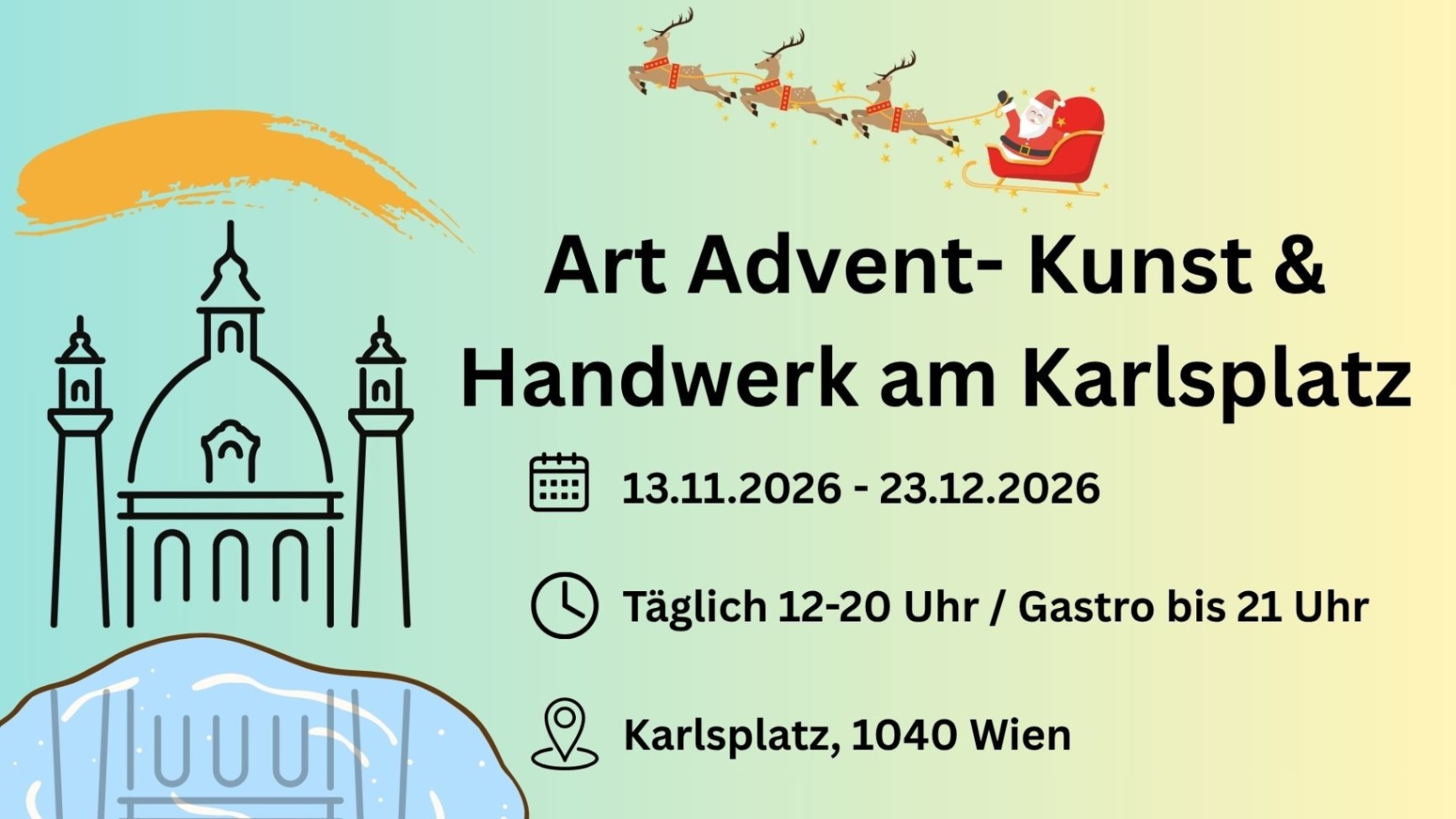 Art Advent - Kunst & Handwerk am Karlsplatz